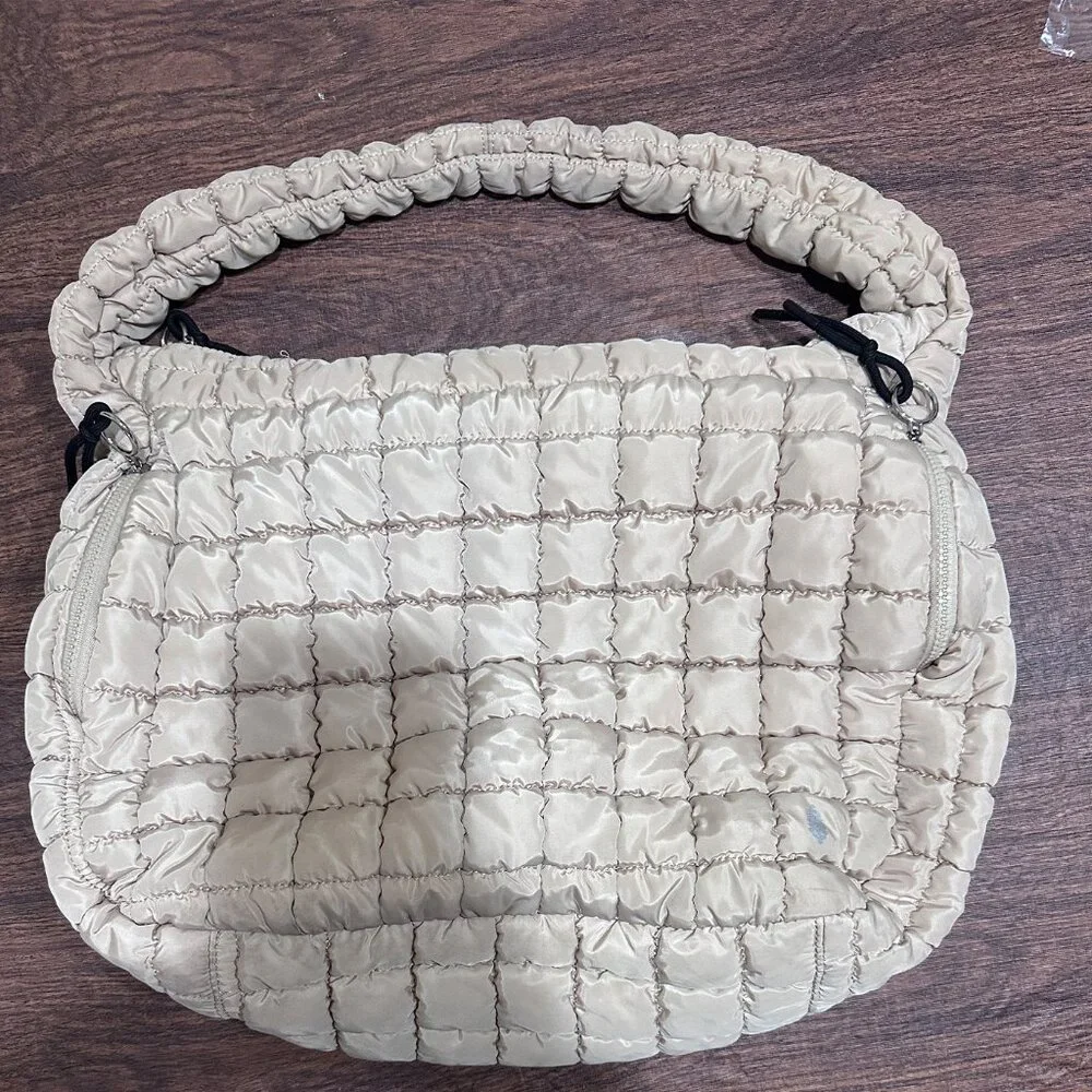 Free People Movement Quilted Carryall Bag - Off White - Picture 4 of 13